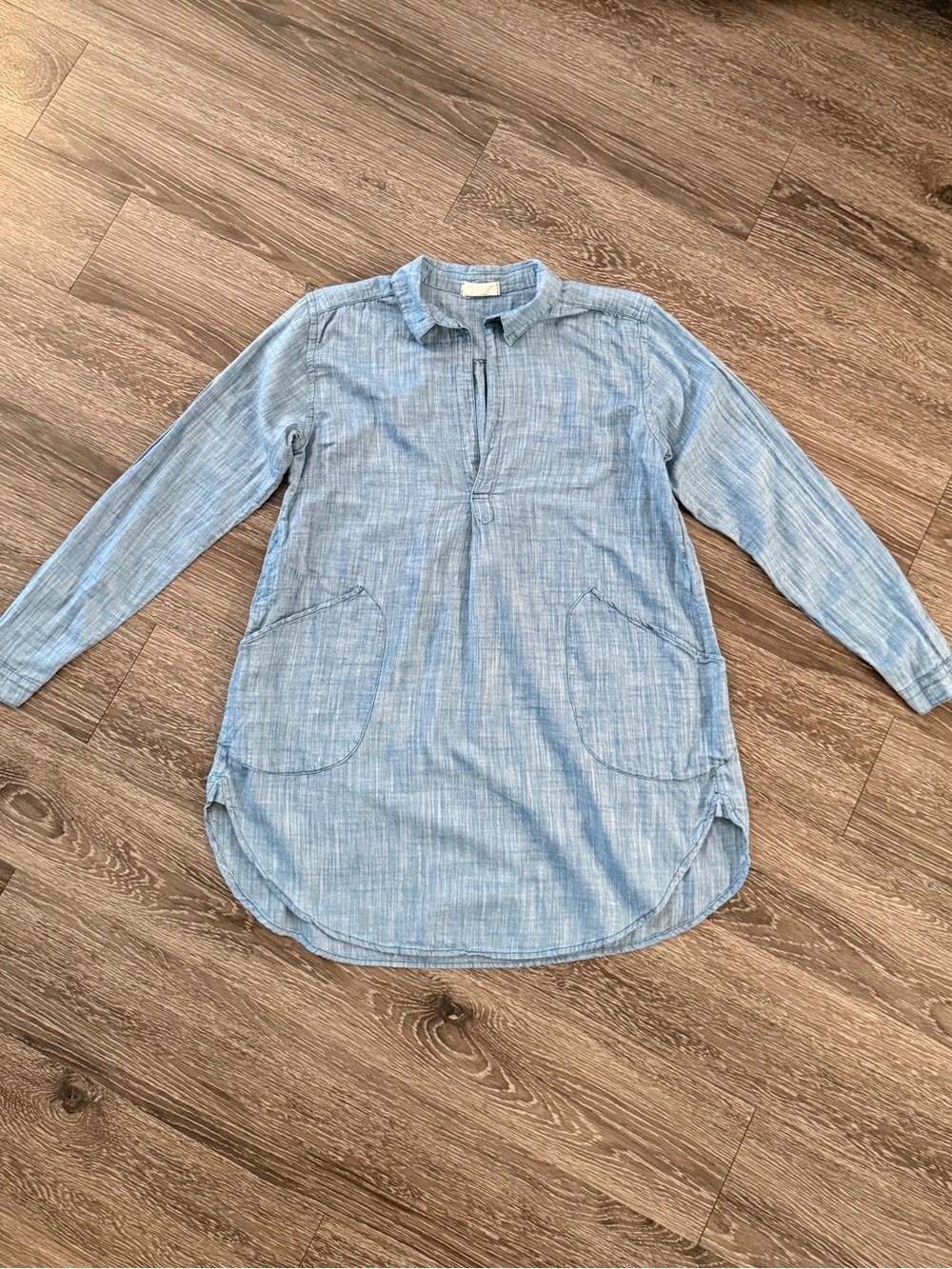 CP Shades Chambray Long Sleeve Tunic